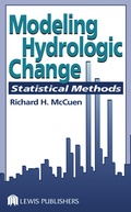 Cover: Modeling Hydrologic Change - CRC Press