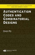 Cover: Authentication Codes and Combinatorial Designs - Chapman and Hall