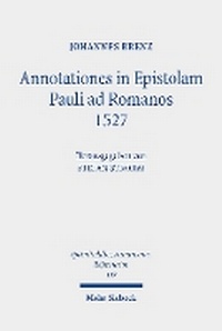 Abbildung von: Annotationes in Epistolam Pauli ad Romanos 1527 - Mohr Siebeck