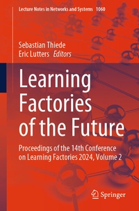 Enlarge image Cover: Learning Factories of the Future - Springer