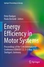 Cover: Energy Efficiency in Motor Systems - Springer