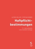 Cover: Haftpflichtbestimmungen - St&auml;mpfli Verlag AG