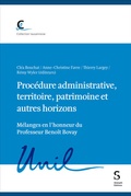 Cover: Proc&eacute;dure administrative, territoire, patrimoine et autres horizons - St&auml;mpfli Verlag AG