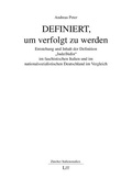 Cover: Definiert, um verfolgt zu werden - Lit Verlag