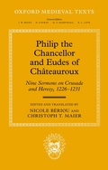 Cover: Philip the Chancellor and Eudes of Chateauroux - Oxford University Press
