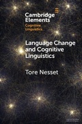Cover: Language Change and Cognitive Linguistics - Cambridge University Press