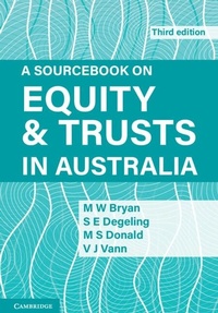 Enlarge image Cover: Sourcebook on Equity and Trusts in Australia - Cambridge University Press