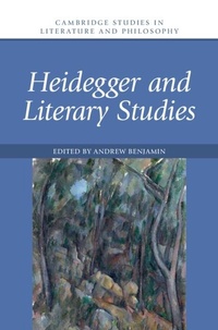 Enlarge image Cover: Heidegger and Literary Studies - Cambridge University Press