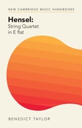 Cover: Hensel: String Quartet in E flat - Cambridge University Press