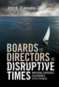 Cover: Boards of Directors in Disruptive Times - Cambridge University Press