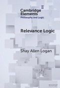 Cover: Relevance Logic - Cambridge University Press