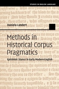 Enlarge image Cover: Methods in Historical Corpus Pragmatics - Cambridge University Press