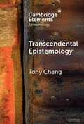Cover: Transcendental Epistemology - Cambridge University Press