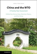 Cover: China and the WTO - Cambridge University Press