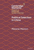 Cover: Political Selection in China - Cambridge University Press