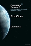 Cover: First Cities - Cambridge University Press