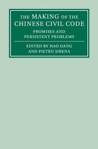 Enlarge image Cover: Making of the Chinese Civil Code - Cambridge University Press