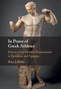 Cover: In Praise of Greek Athletes - Cambridge University Press