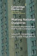 Cover: Making National Diasporas - Cambridge University Press