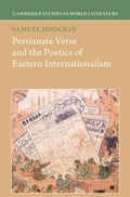 Cover: Persianate Verse and the Poetics of Eastern Internationalism - Cambridge University Press