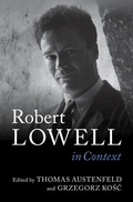 Cover: Robert Lowell In Context - Cambridge University Press