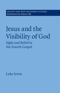 Cover: Jesus and the Visibility of God - Cambridge University Press