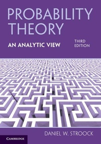 Enlarge image Cover: Probability Theory, An Analytic View - Cambridge University Press
