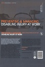 Cover: Preventing and Managing Disabling Injury at Work - CRC Press
