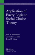 Cover: Application of Fuzzy Logic to Social Choice Theory - Chapman and Hall