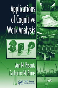 Enlarge image Cover: Applications of Cognitive Work Analysis - CRC Press