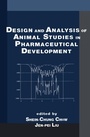 Cover: Design and Analysis of Animal Studies in Pharmaceutical Development - Chapman and Hall