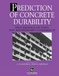 Cover: Prediction of Concrete Durability - CRC Press