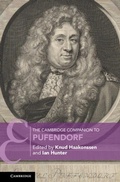 Cover: Cambridge Companion to Pufendorf - Cambridge University Press
