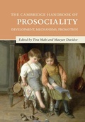 Cover: The Cambridge Handbook of Prosociality - Cambridge University Press
