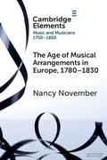 Cover: Age of Musical Arrangements in Europe - Cambridge University Press