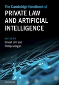Cover: Cambridge Handbook of Private Law and Artificial Intelligence - Cambridge University Press