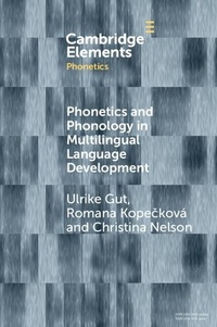Enlarge image Cover: Phonetics and Phonology in Multilingual Language Development - Cambridge University Press