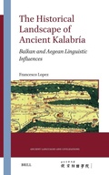 Cover: The Historical Landscape of Ancient Kalabria - Brill