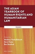 Cover: The Asian Yearbook of Human Rights and Humanitarian Law - Martinus Nijhoff