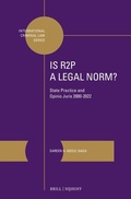 Cover: Is R2P a Legal Norm? - Martinus Nijhoff