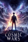 Cover: Cosmic Wars (Andrew Lancaster and The Olympians, #3.5) - Tharun Vigneswar PS