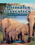 Cover: Animales terrestres - Teacher Created Materials, Inc