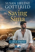 Cover: Saving Sima (Large Print) - West of Mars, LLC