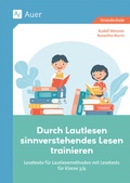 Cover: Durch Lautlesen sinnverstehendes Lesen trainieren - Auer Verlag in der AAP Lehrerwelt GmbH