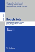 Cover: Rough Sets - Springer