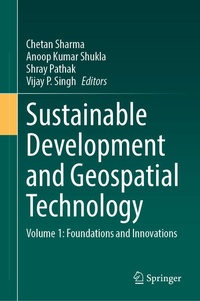 Enlarge image Cover: Sustainable Development and Geospatial Technology - Springer