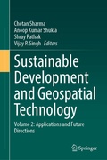 Cover: Sustainable Development and Geospatial Technology - Springer