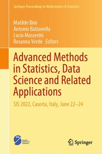 Enlarge image Cover: Advanced Methods in Statistics, Data Science and Related Applications - Springer