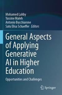 Enlarge image Cover: General Aspects of Applying Generative AI in Higher Education - Springer