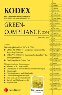 Abbildung von: KODEX Green Compliance 2024 - inkl. App - LexisNexis ARD ORAC